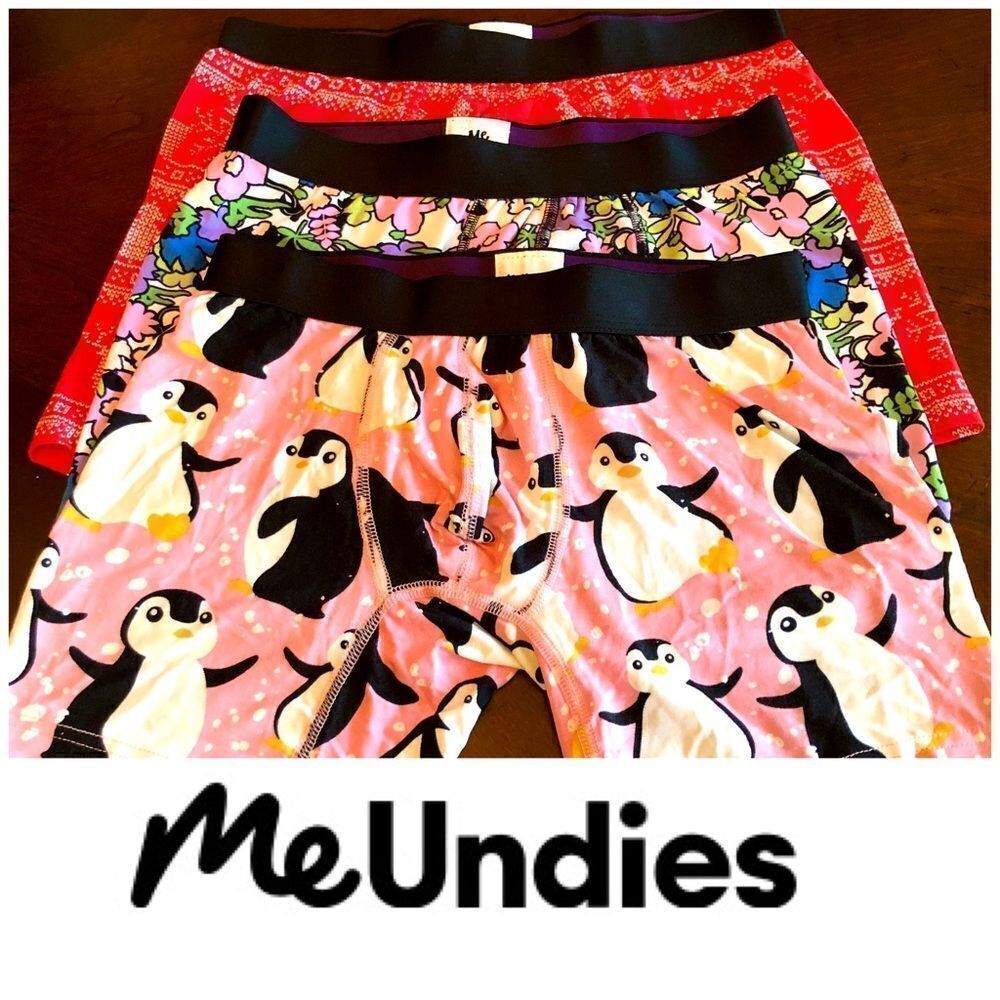 ME UNDIES - NWOT - M Sz S - Lot of 3 Boxer Brief Underwear. Softest There Is!